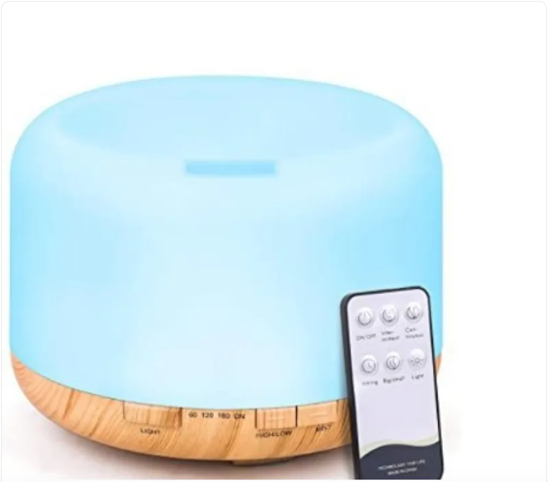 500ml Ultrasonic Aroma Diffuser & Humidifier