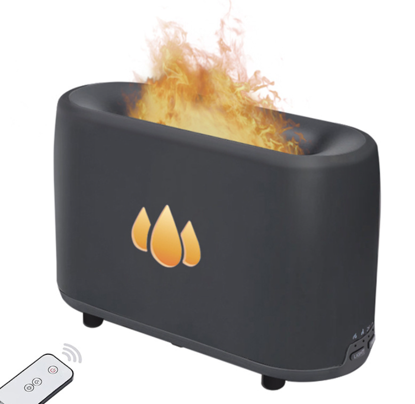 Simulated Flame Aroma Humidifier