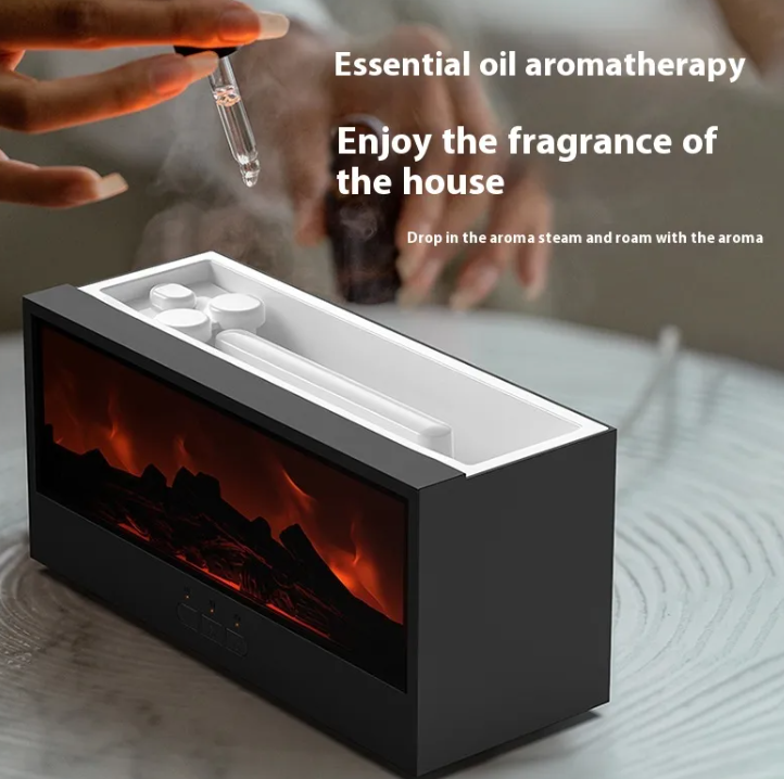 Aromatheraphy cozy Flame Aroma Humidifier