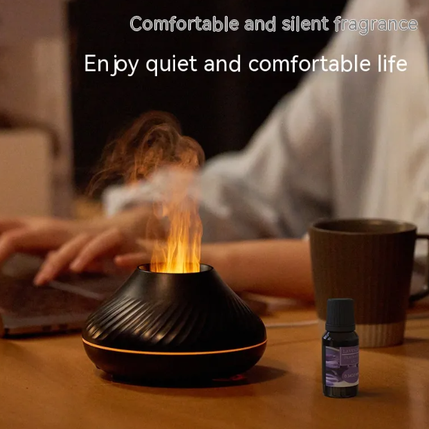 Aromatheraphy Small Colorful Flame Aroma Diffuser