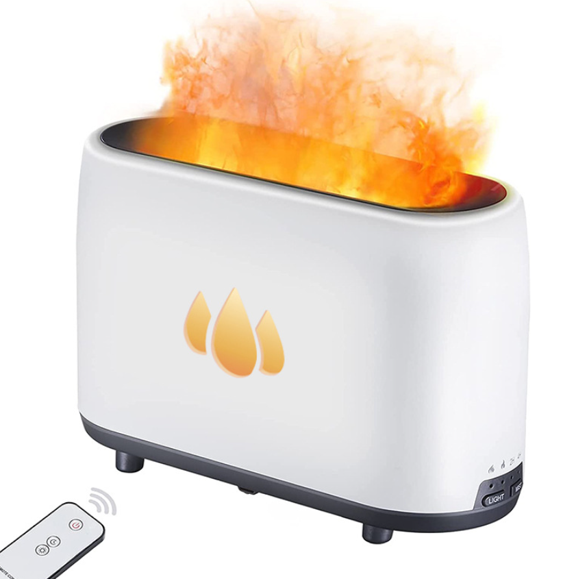 Simulated Flame Aroma Humidifier