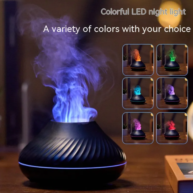 Aromatheraphy Small Colorful Flame Aroma Diffuser